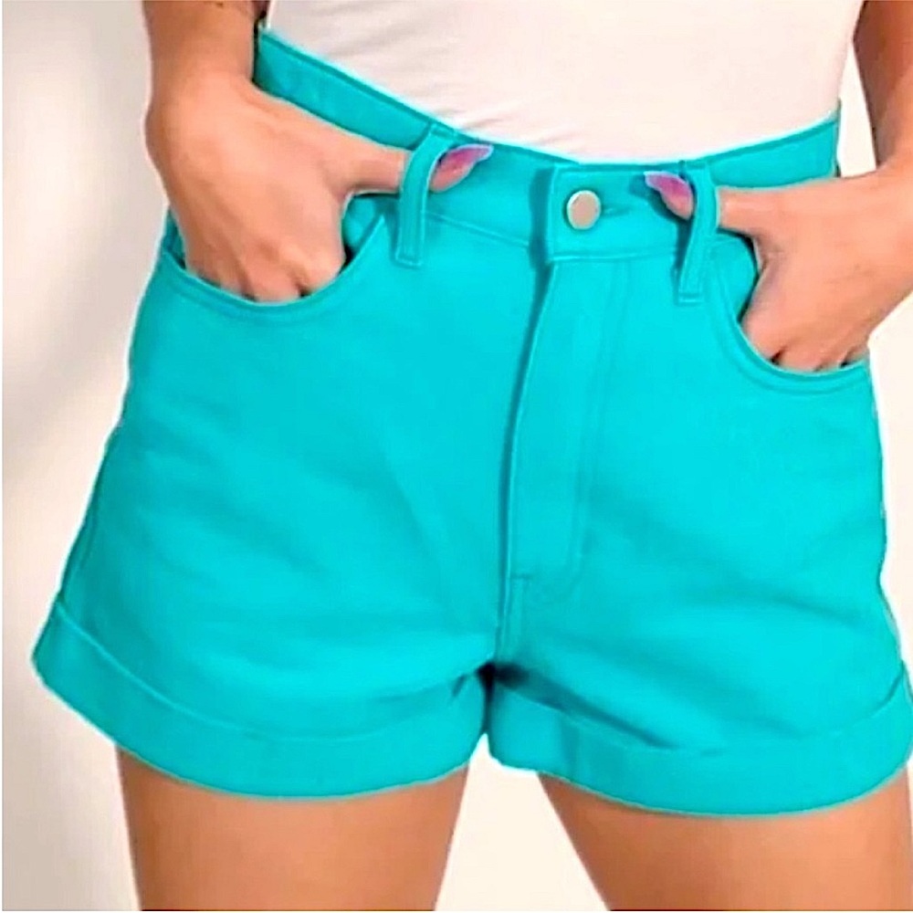 Vintage American Apparel Denim Cuff Shorts